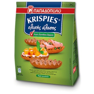 KRISPIES ΠΑΠΑΔ.NO SUGAR(5504) 200g*15