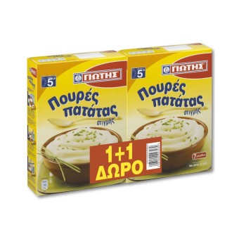 ΠΟΥΡΕΣ ΓΙΩΤΗΣ (1*125g+1*125g-Δ)*6