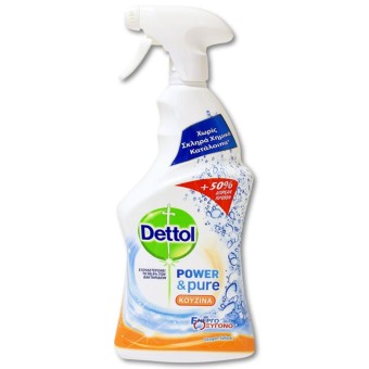 DETTOL ΑΝΤΙΒΑΚ.ΠΟΛΥΚΑΘΑΡΙΣΤΙΚΟ POWER&PURE ΚΟΥΖΙΝΑ 750m*12