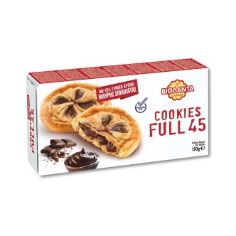 COOKIES ΒΙΟΛΑΝΤΑ FULL 45-ΜΑΥΡΗ ΣΟΚΟΛ. 150g*12