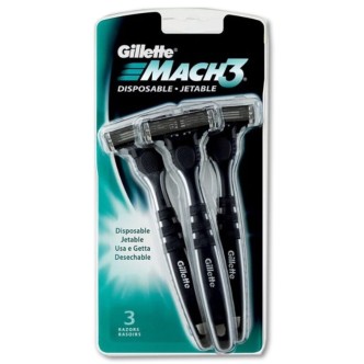 ΞΥΡΑΦΑΚΙΑ GILLETTE MACH3 ΜΙΑΣ ΧΡΗΣΗΣ (ΠΚ-3ΤΜ)*6