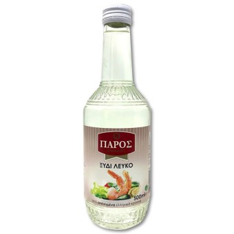 ΞΥΔΙ ΠΑΡΟΣ ΣΙΦΝΑΙΟΥ ΛΕΥΚΟ (6%) ΓΥΑΛΙΝΟ 500g*16
