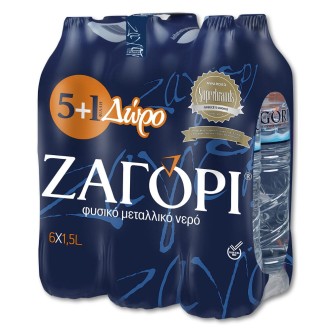 ΝΕΡΟ ΖΑΓΟΡΙ (PET 6*1,5lt) 84ΠΚ/ΠΑΛ
