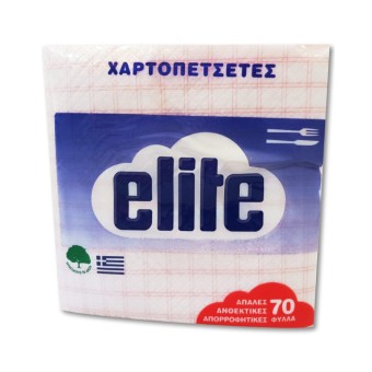 ΧΑΡΤΟΠΕΤΣΕΤΕΣ ELITE ΚΑΡΩ ΚΟΚΚ.(33*33)*50