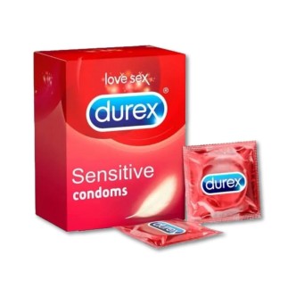 DUREX ΠΡΟΦΥΛΑΚΤΙΚΑ SENSITIVE (ΠΚ-3ΤΕΜ)*12