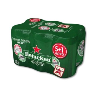 ΜΠΥΡΑ ΚΟΥΤΙ HEINEKEN (ΠΚ-5*330m+1*330m)*4/130ΚΒ*ΠΑΛΕΤΑ