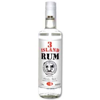 RUM WHITE 3 ISLAND (37,5%) 700m*6
