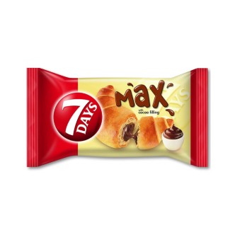 ΚΡΟΥΑΣΑΝ 7-DAYS MAX ΜΕ ΓΕΜ.ΚΡΕΜΑ ΣΟΚΟΛΑΤΑΣ 92g*20